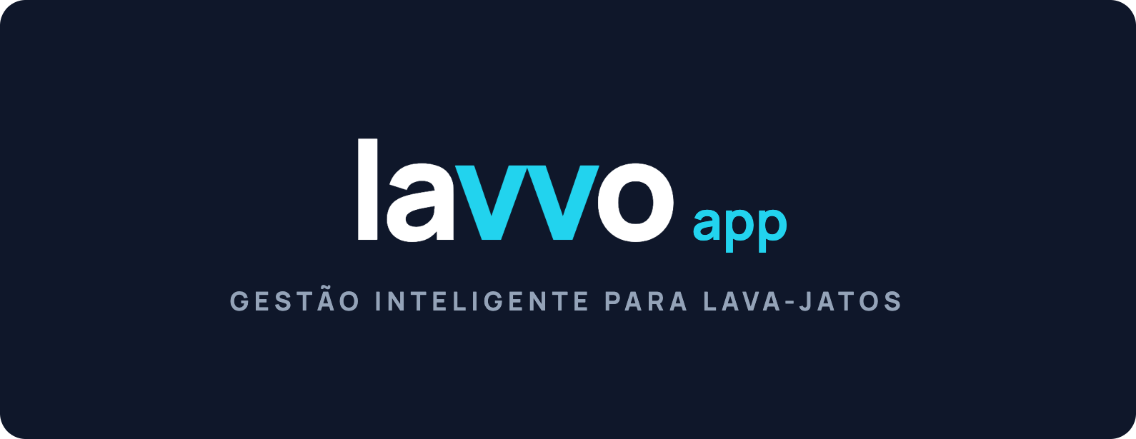 Lavvo App · Gestão inteligente para lava-jatos